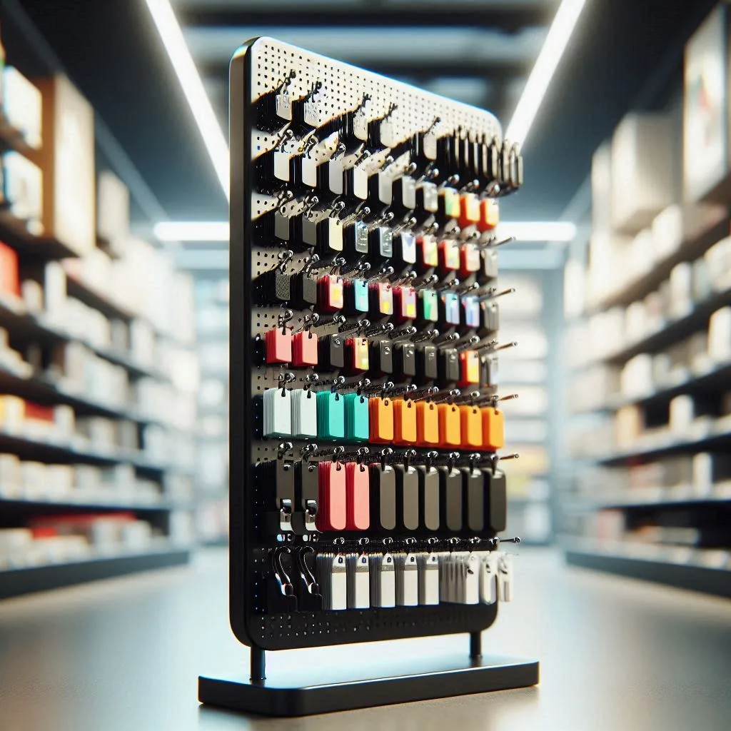 خرید و فروش استند فروشگاهی پانچی قابل حمل 2