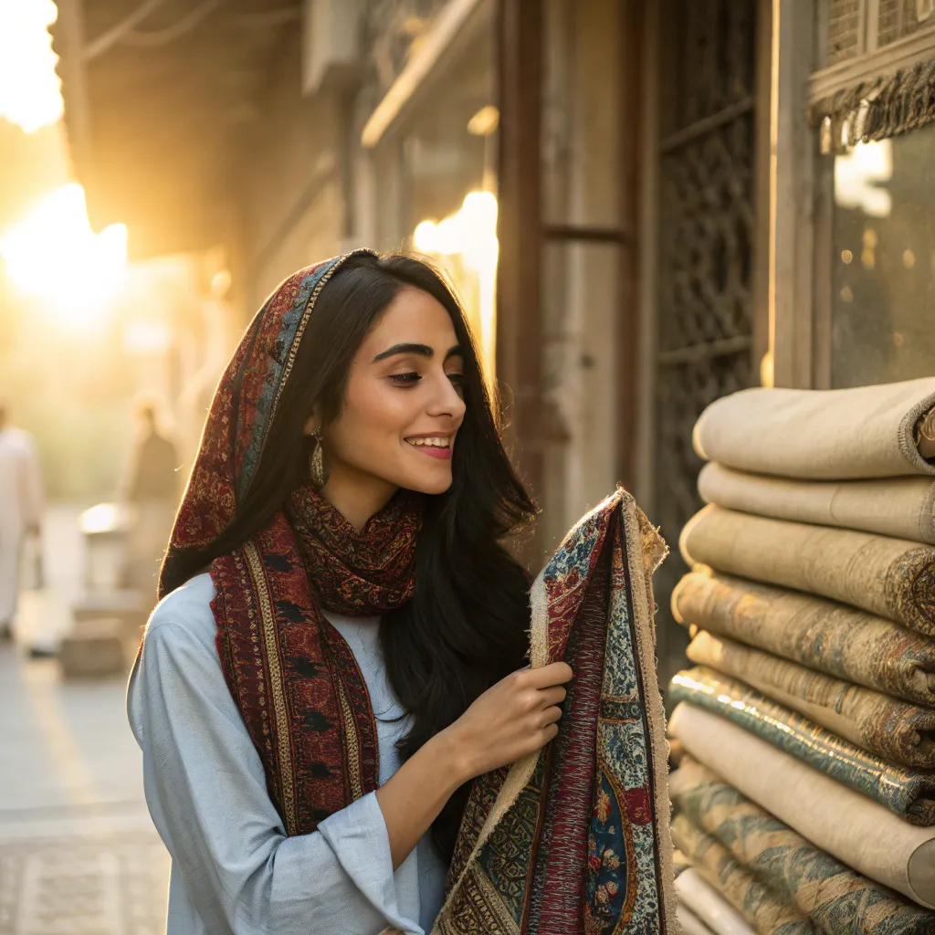 خرید و فروش تکه های فرش دستباف برای کلاژ در تهران