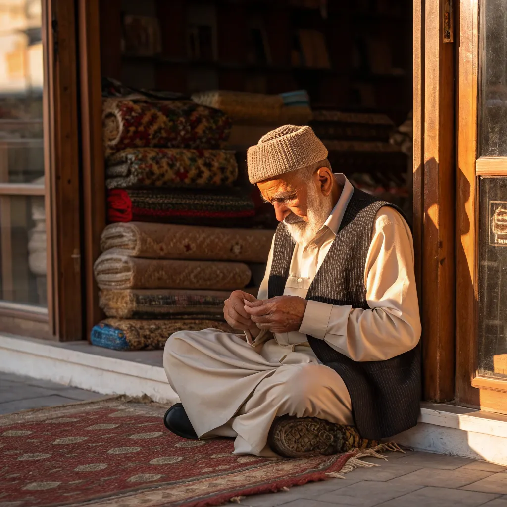 خرید و فروش تکه های فرش دستباف برای کلاژ در کرمان