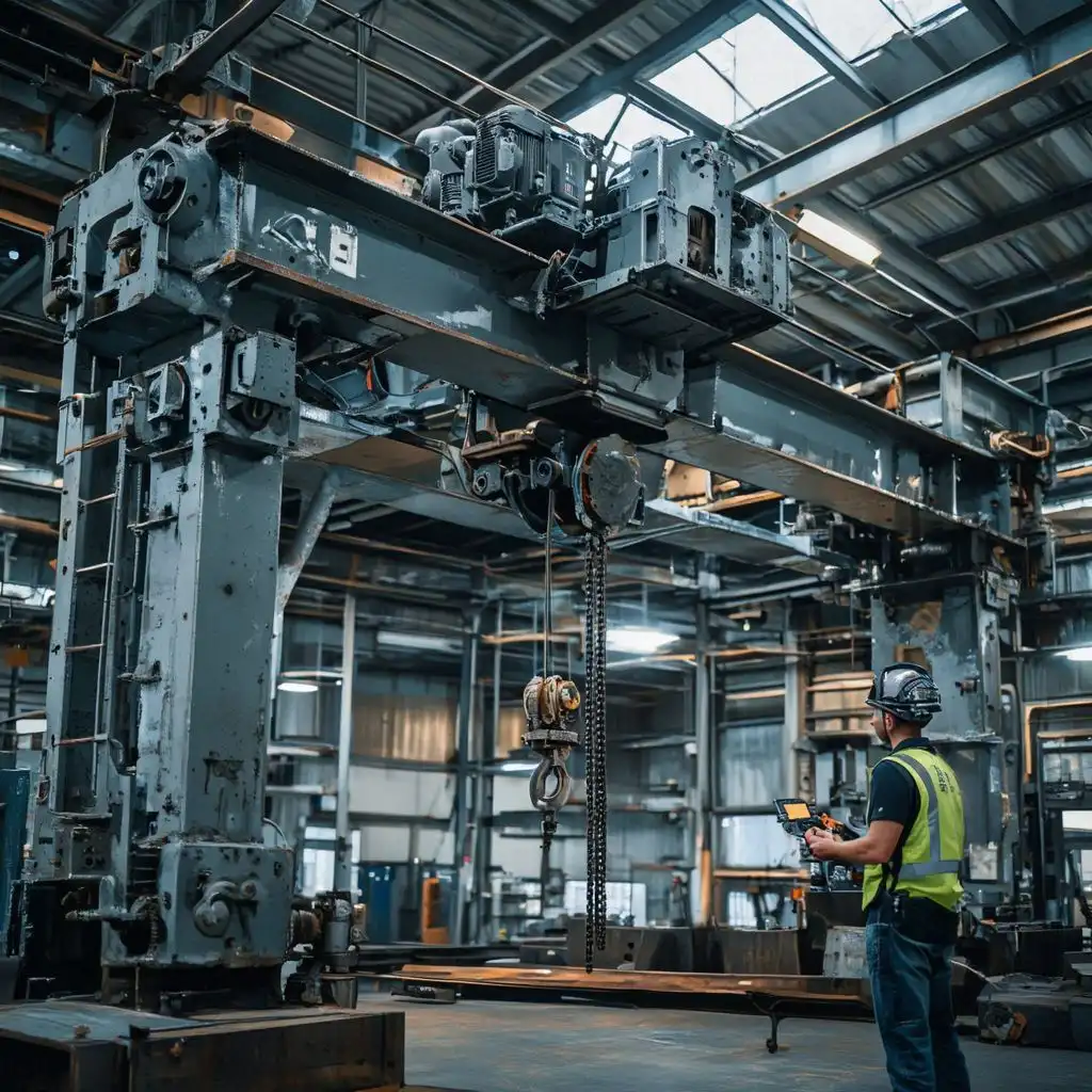 خرید و فروش جرثقیل سقفی تک پل ۵ تن در قم