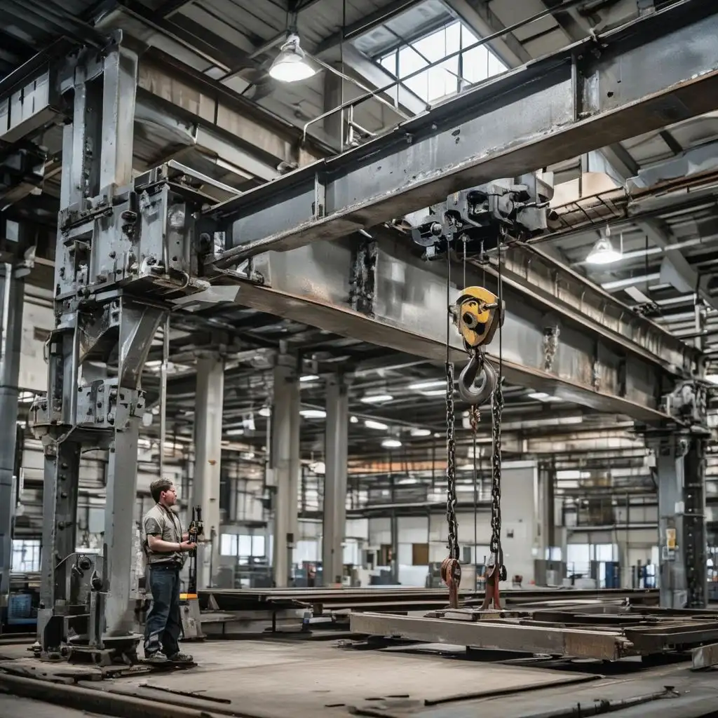 خرید و فروش جرثقیل سقفی تک پل ۵ تن در قم 1 خرید و فروش جرثقیل سقفی تک پل ۵ تن در قم