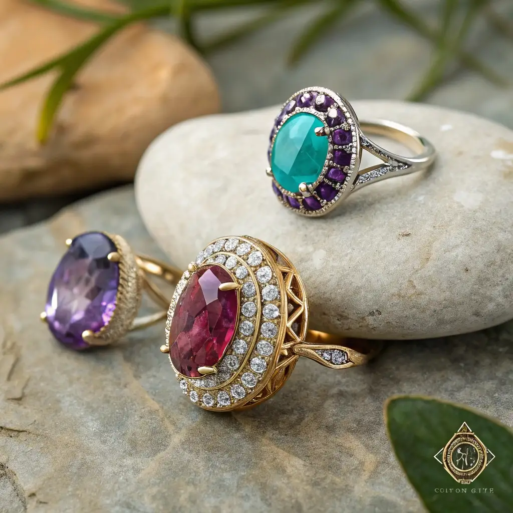 خرید و فروش جواهرات دست ساز سنگ قیمتی با گواهی کیفیت