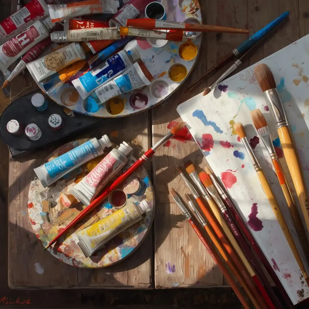 خرید و فروش رنگ و ابزار آلات نقاشی در یزد با ارسال فوری