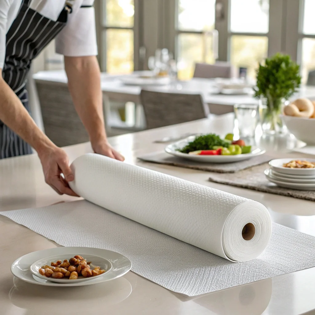 خرید و فروش سفره یکبار مصرف رولی در تهران گیشا