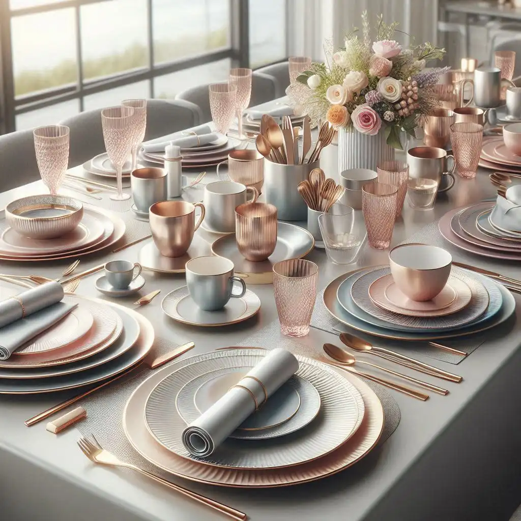 خرید و فروش ظروف یکبار مصرف فانتزی در تهران حکیمیه