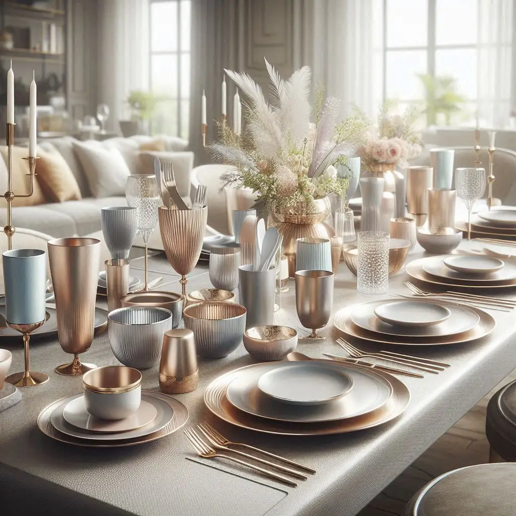 خرید و فروش ظروف یکبار مصرف فانتزی در تهران حکیمیه