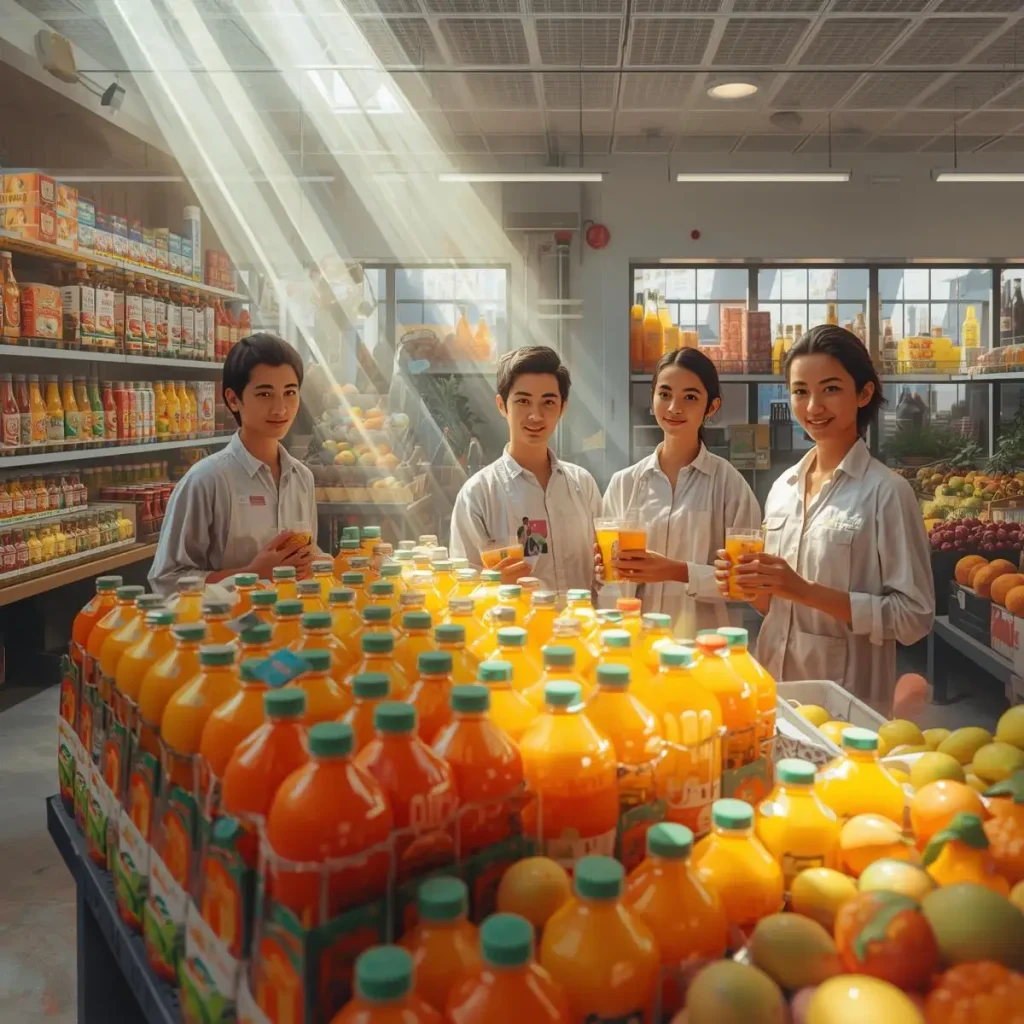 خرید و فروش عمده آبمیوه در تهران ستارخان