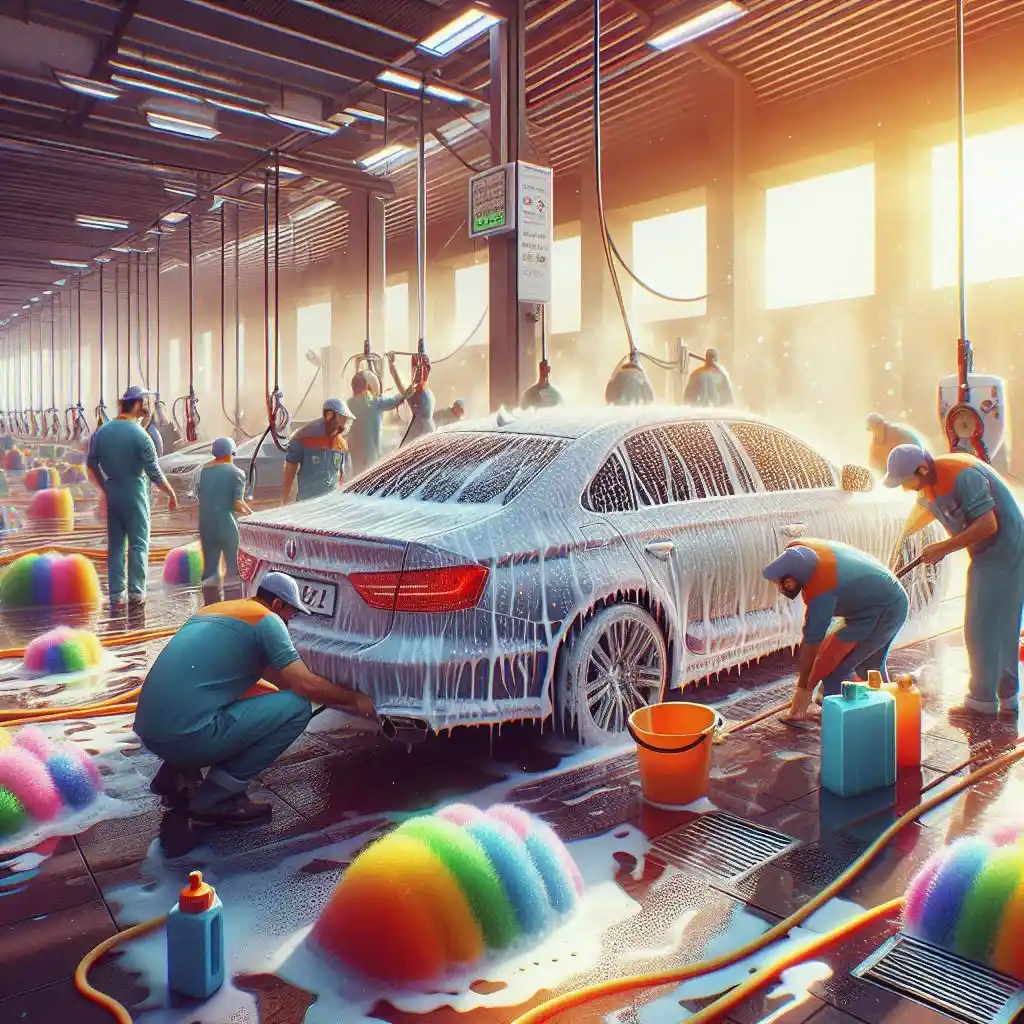 خرید و فروش مواد شوینده کارواش در کرج