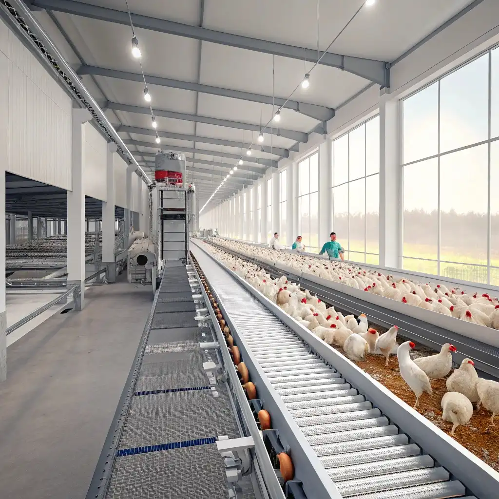 خرید و فروش نوار نقاله مرغداری در ساوه