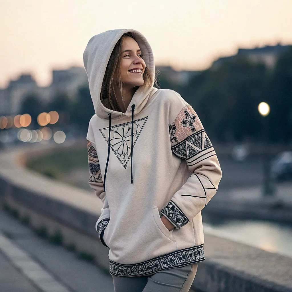 خرید و فروش هودی اورسایز دخترانه در تهران با طرح سفارشی