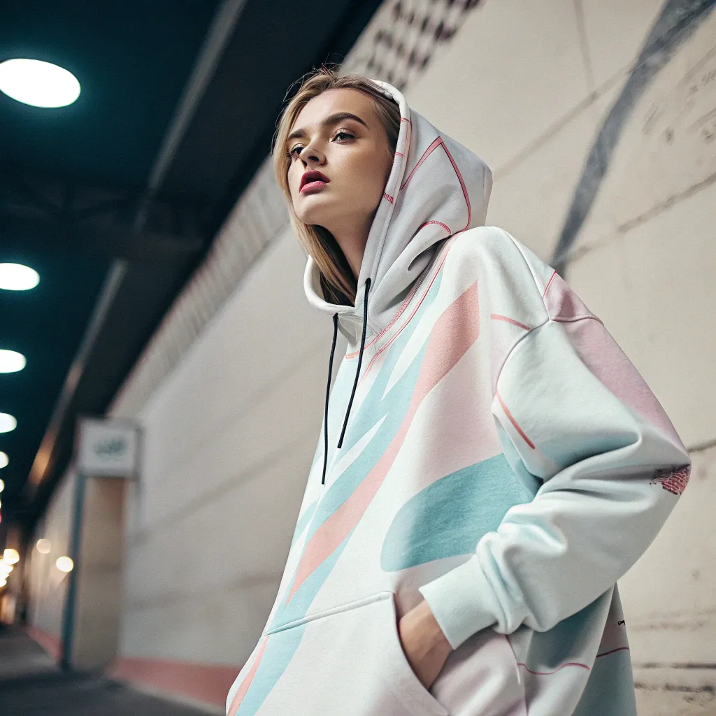 خرید و فروش هودی اورسایز دخترانه در کرج با طرح سفارشی