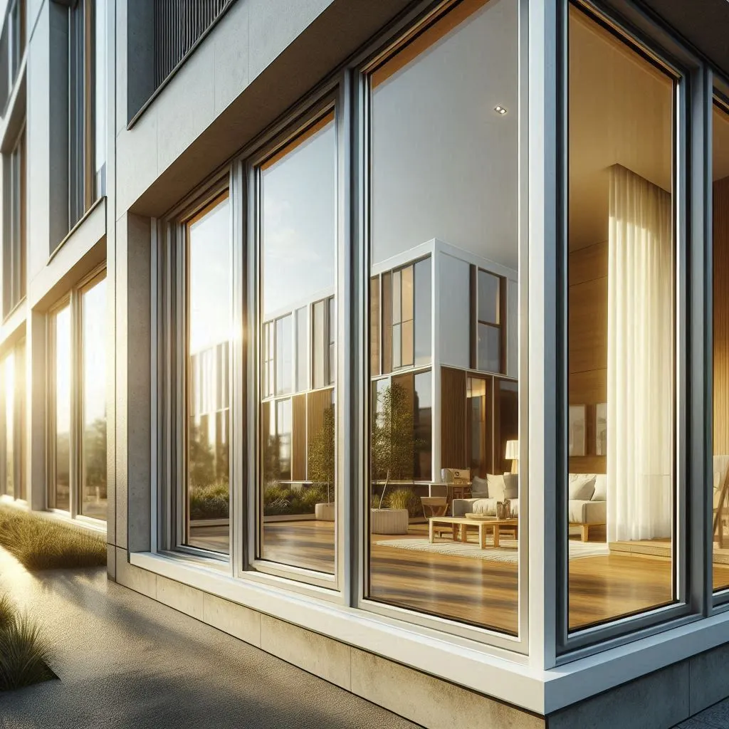 خرید و فروش پنجره دوجداره UPVC ویستابست در قزوین