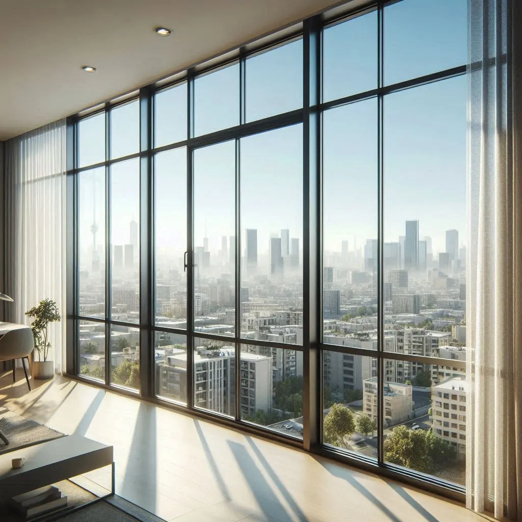 خرید و فروش پنجره کشویی UPVC در تهران با توری رایگان