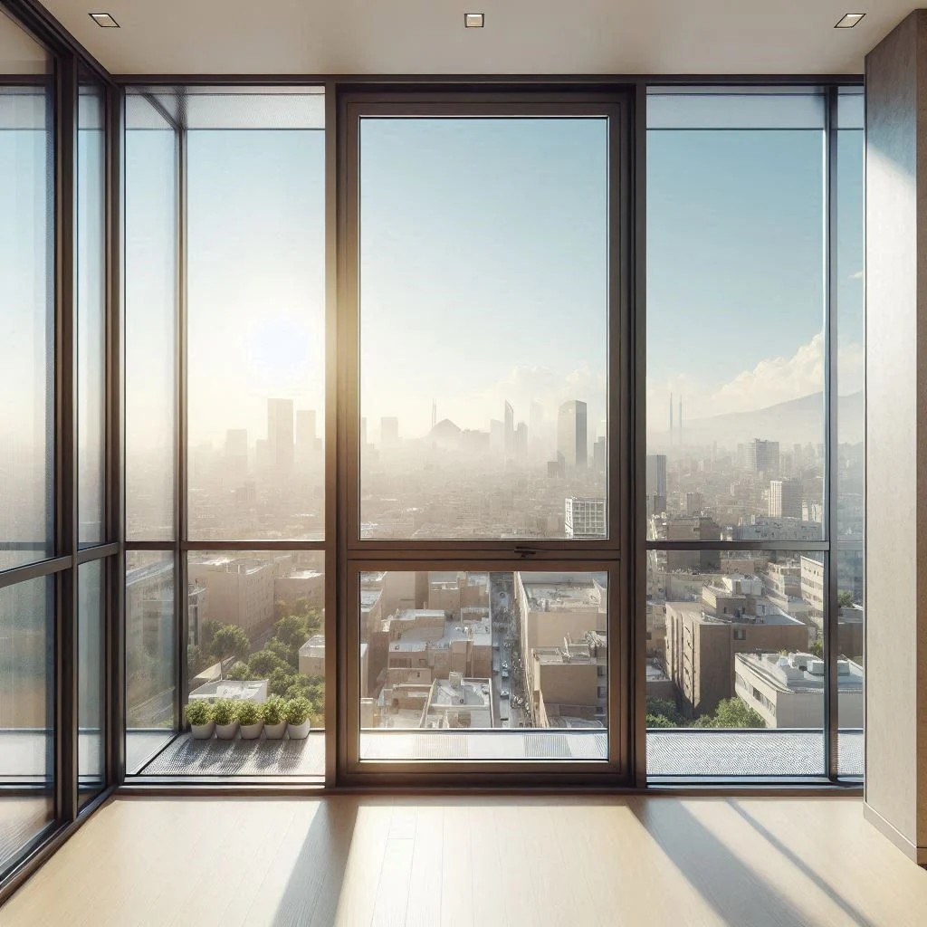 خرید و فروش پنجره کشویی UPVC در تهران با توری رایگان