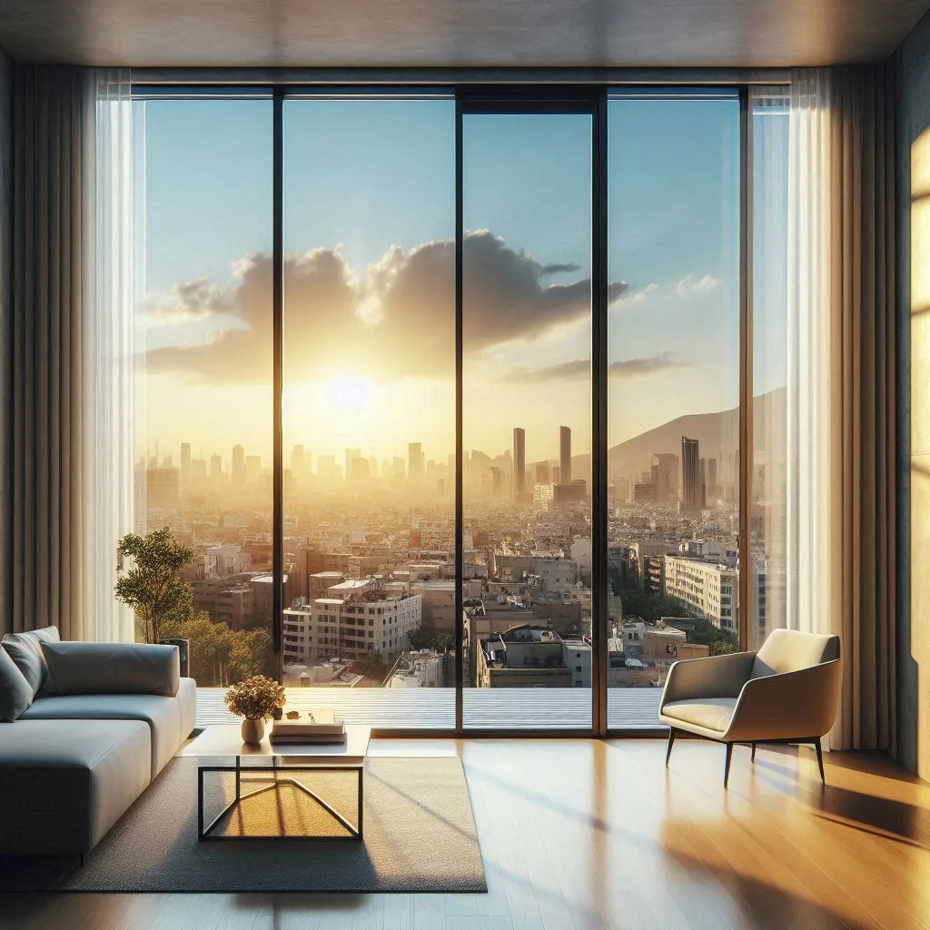 خرید و فروش پنجره کشویی UPVC در قزوین با توری رایگان