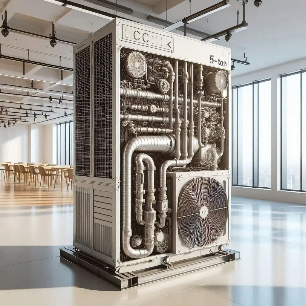 خرید و فروش چیلر آپارتمانی ۵ تن در قم