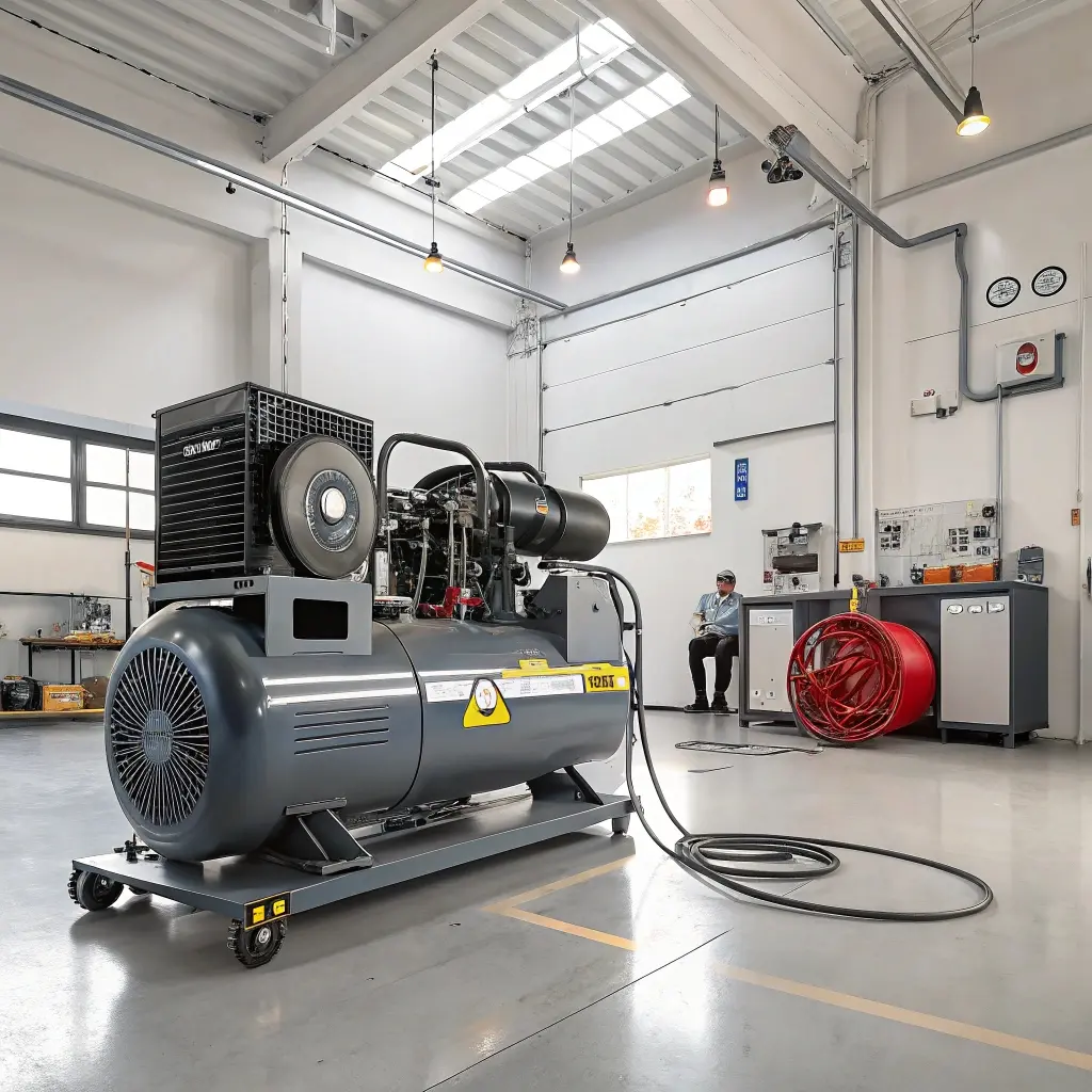 خرید و فروش کمپرسور باد اسکرو ۱۵ اسب در قزوین