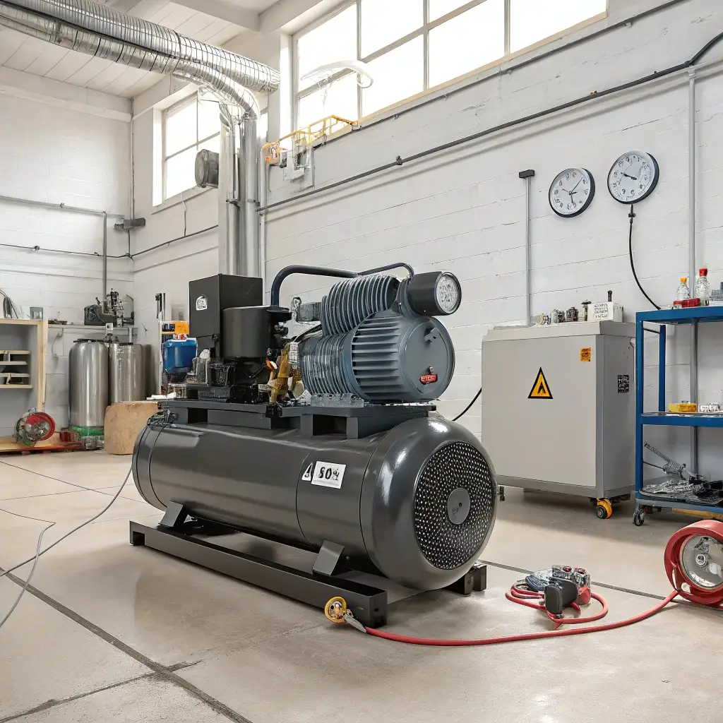 خرید و فروش کمپرسور باد اسکرو ۱۵ اسب در قزوین