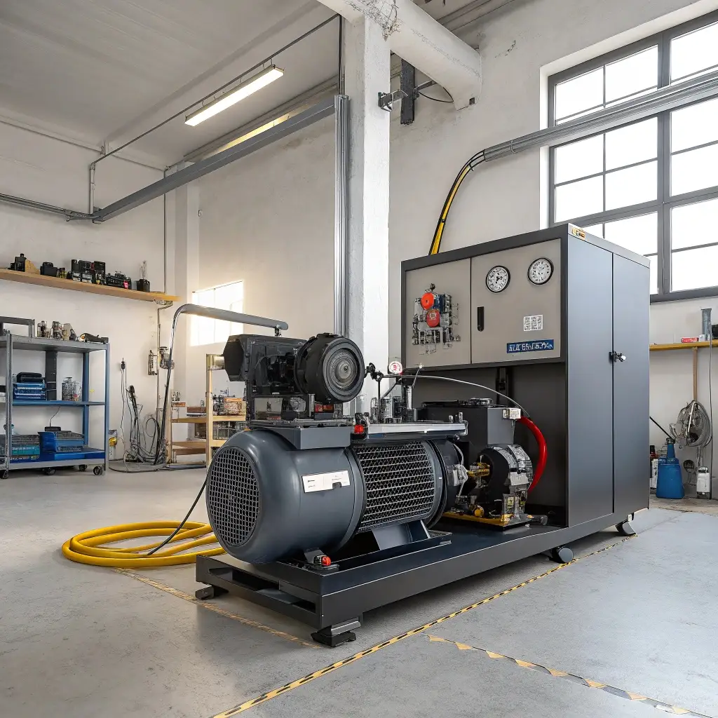 خرید و فروش کمپرسور باد اسکرو ۱۵ اسب در قم