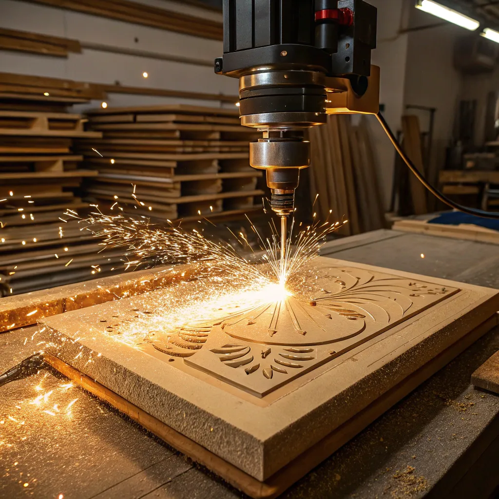 خرید و قیمت دستگاه cnc ام دی اف در تهران چهاردانگه