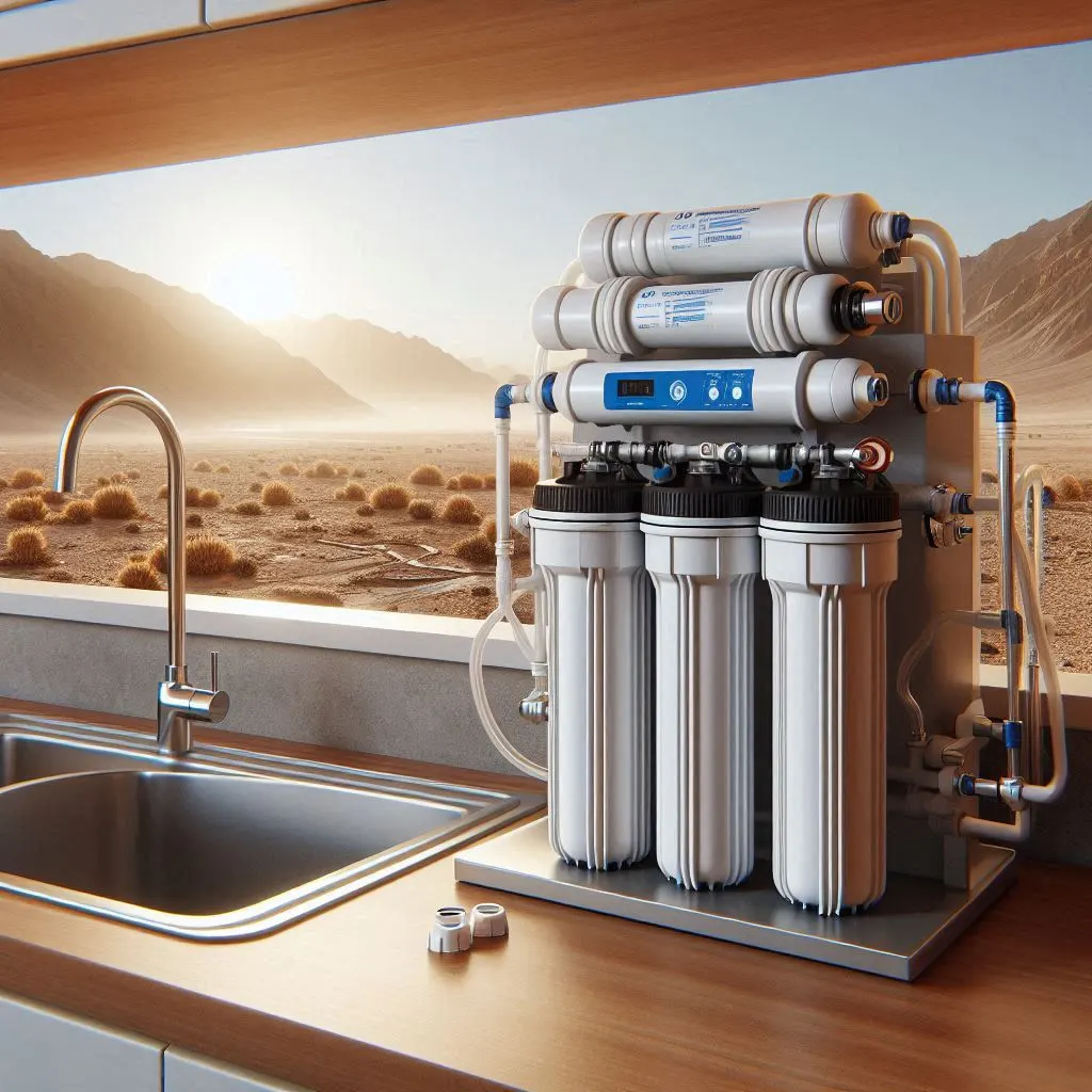 خرید و نصب دستگاه تصفیه آب اسمز معکوس در سمنان 1