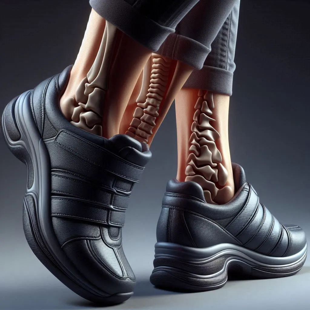 خرید کفش طبی زنانه برای دیسک کمر در تهران آجودانیه 1