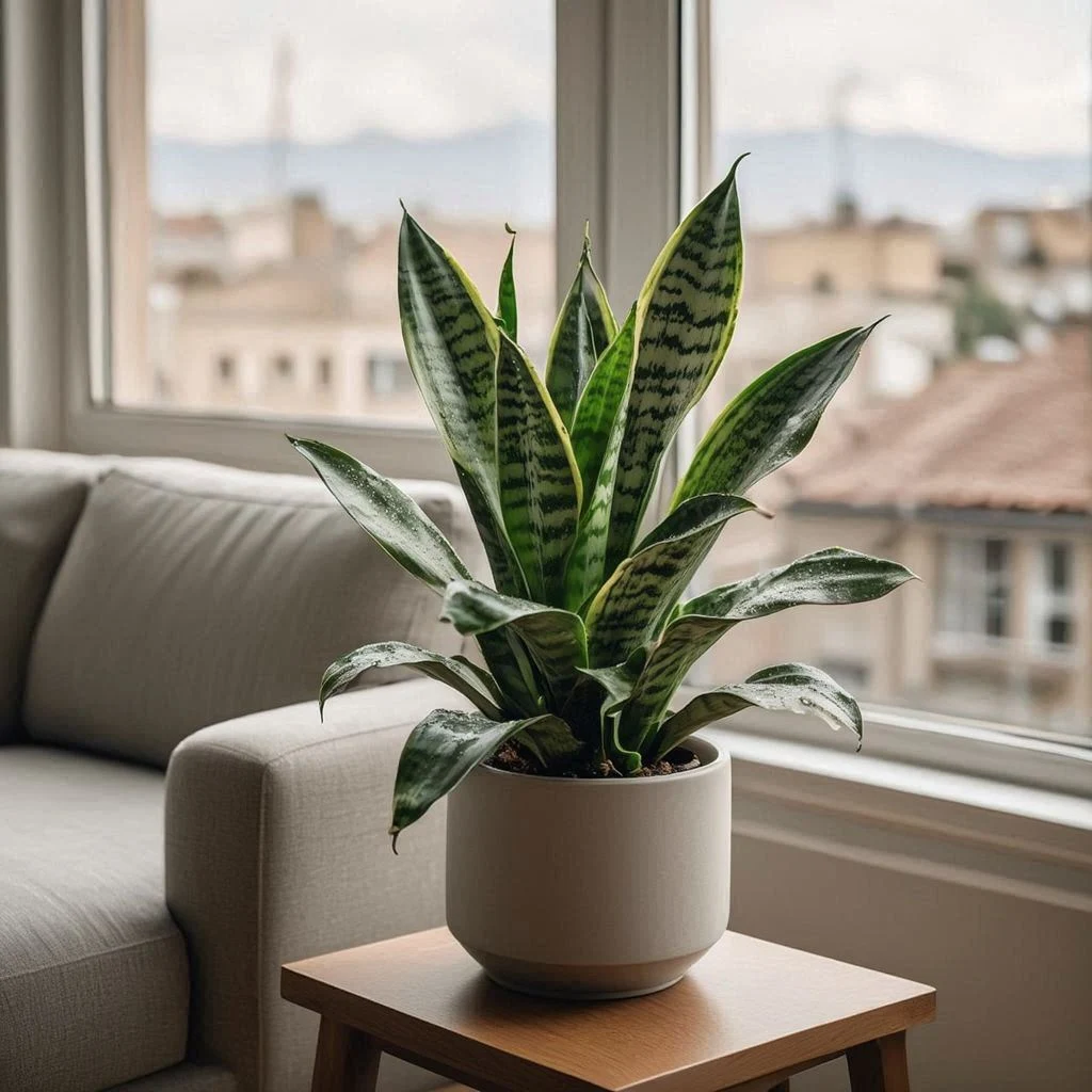 خرید گل آپارتمانی سانسوریا در تهران تجریش 1