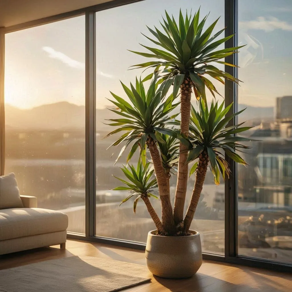 خرید گیاه آپارتمانی یوکا در تهران تجریش 1