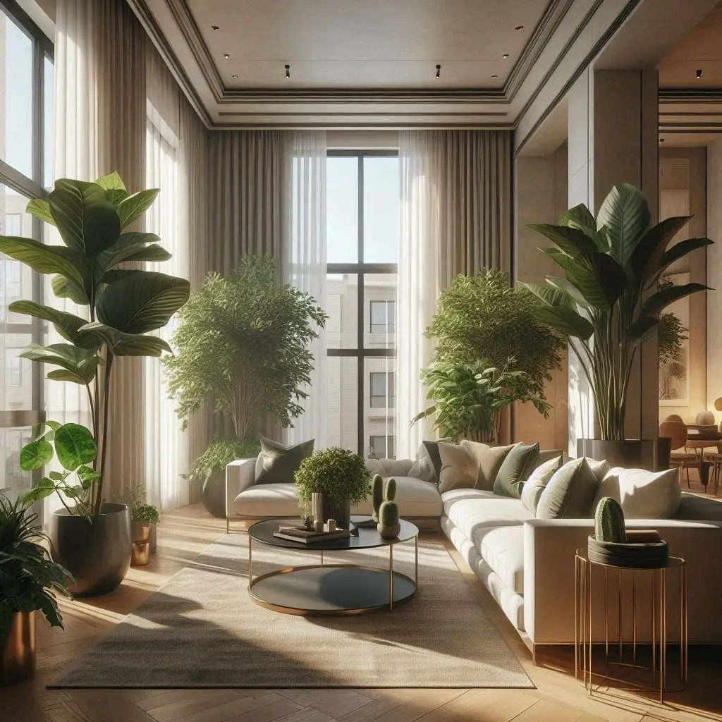 خرید گیاهان همیشه سبز آپارتمانی در تهران آجودانیه