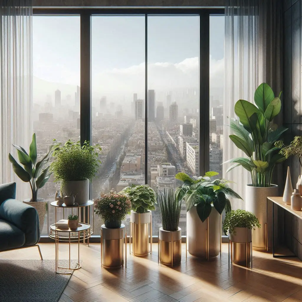 خرید گیاهان همیشه سبز آپارتمانی در تهران نیاوران 1