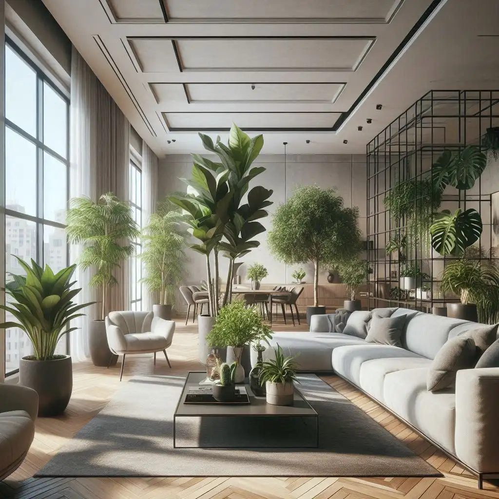 خرید گیاهان همیشه سبز آپارتمانی در تهران کامرانیه