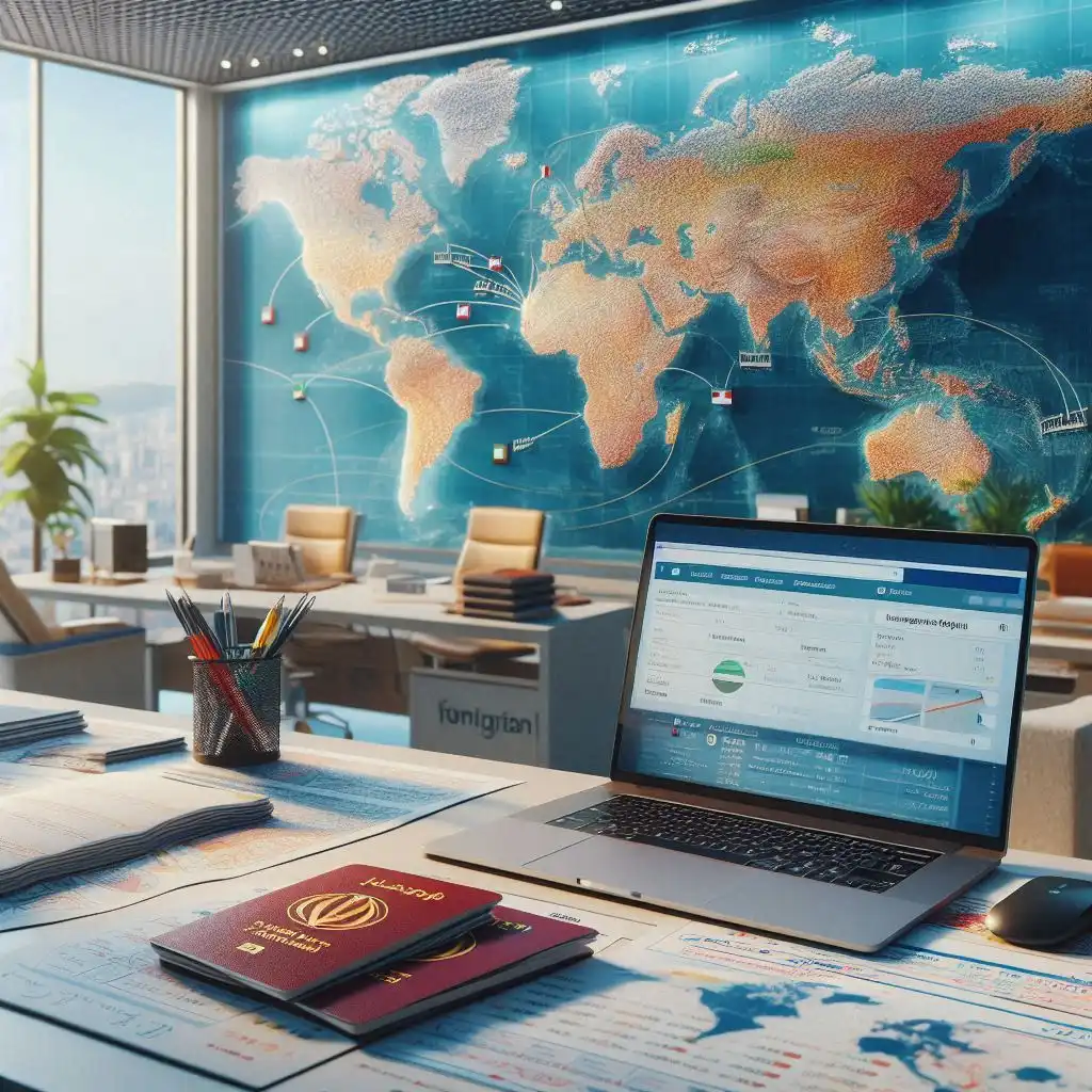 دفتر خدمات مهاجرت کاری با هزینه کم در تهران صادقیه 1