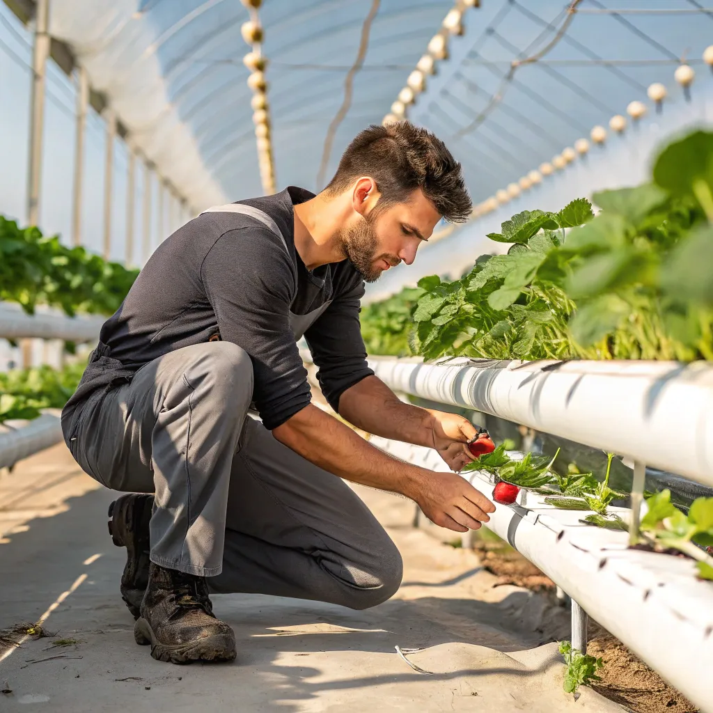 ساخت گلخانه هیدروپونیک توت فرنگی در ارومیه 1 ساخت گلخانه هیدروپونیک توت فرنگی در ارومیه