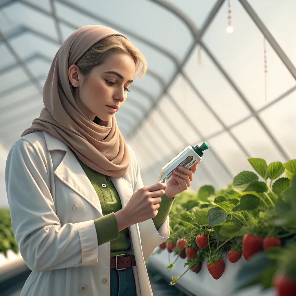 ساخت گلخانه هیدروپونیک توت فرنگی در بوکان