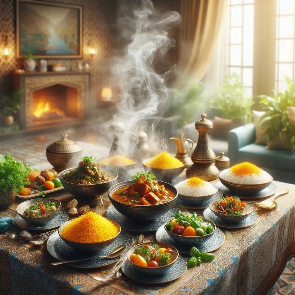 سفارش و خرید غذای خانگی در تهران پاسداران با پخت روزانه