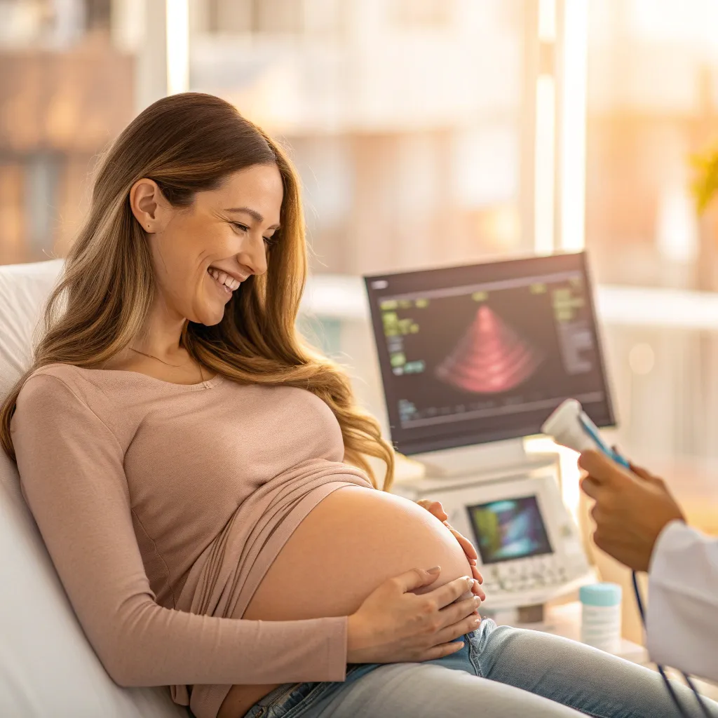 سونوگرافی داپلر در هفته 34 بارداری در اندیشه