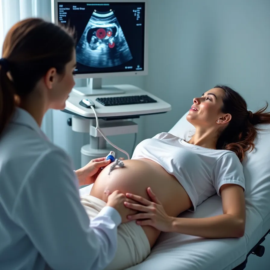 سونوگرافی داپلر در هفته 34 بارداری در پردیس