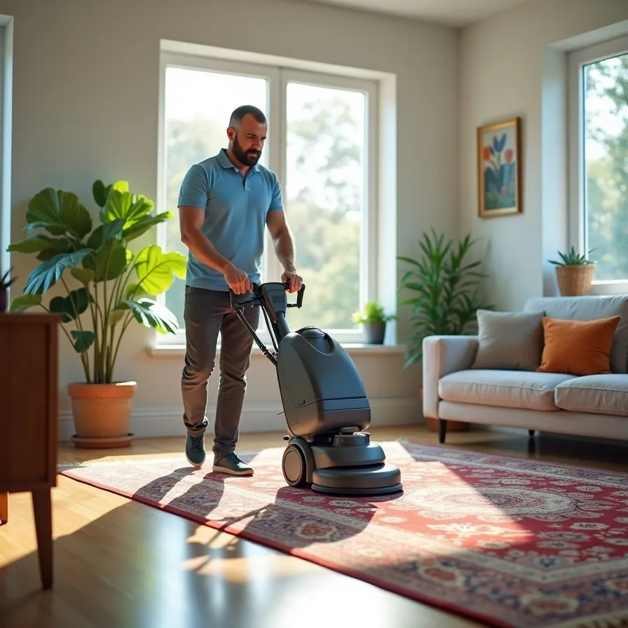 شستشوی فرش با دستگاه در منزل در تهران الهیه