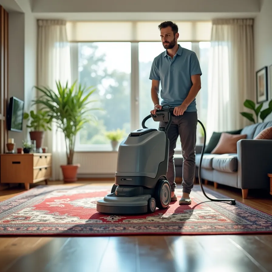 شستشوی فرش با دستگاه در منزل در تهران فرمانیه