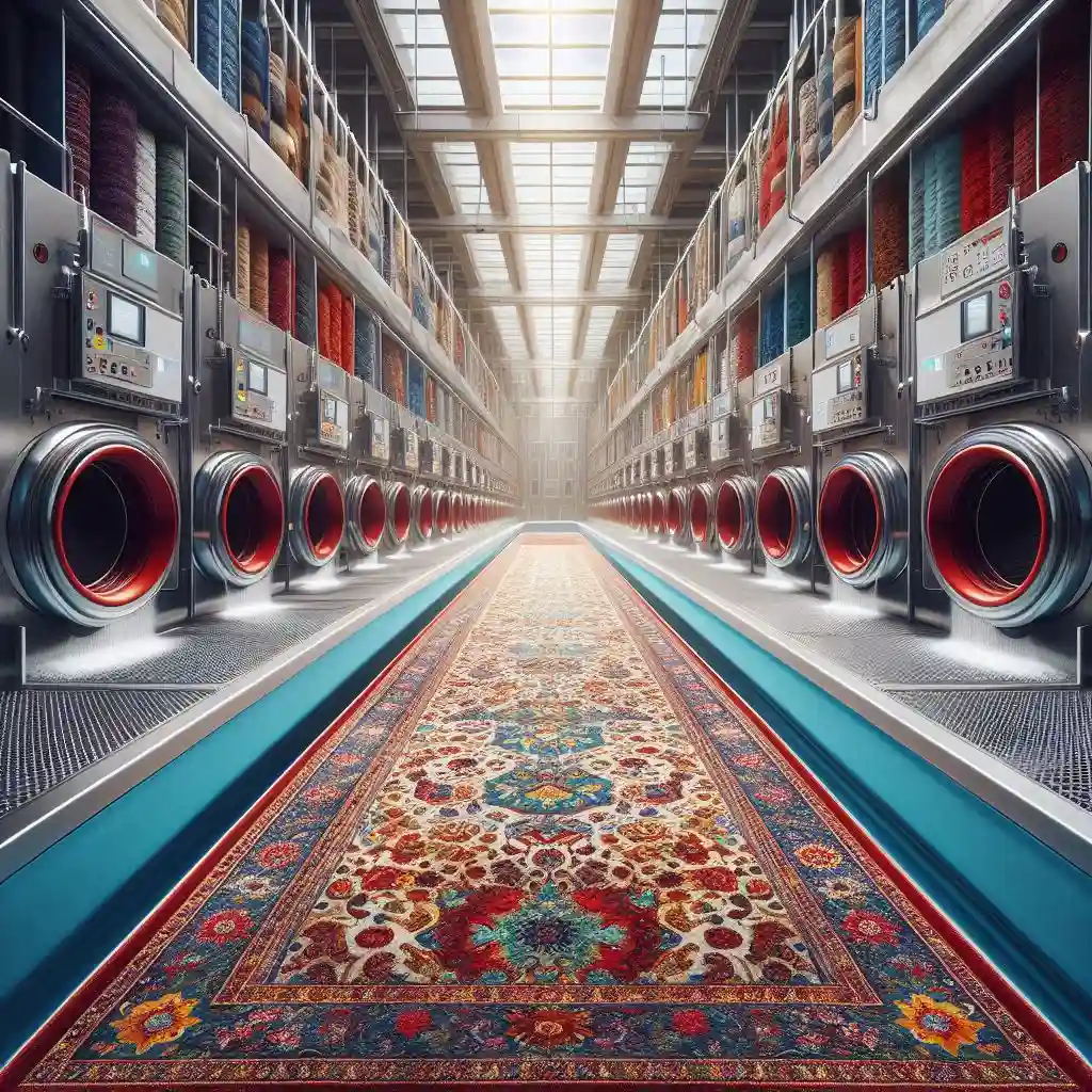 شستشوی فرش دستباف در استان گلستان با مواد مخصوص