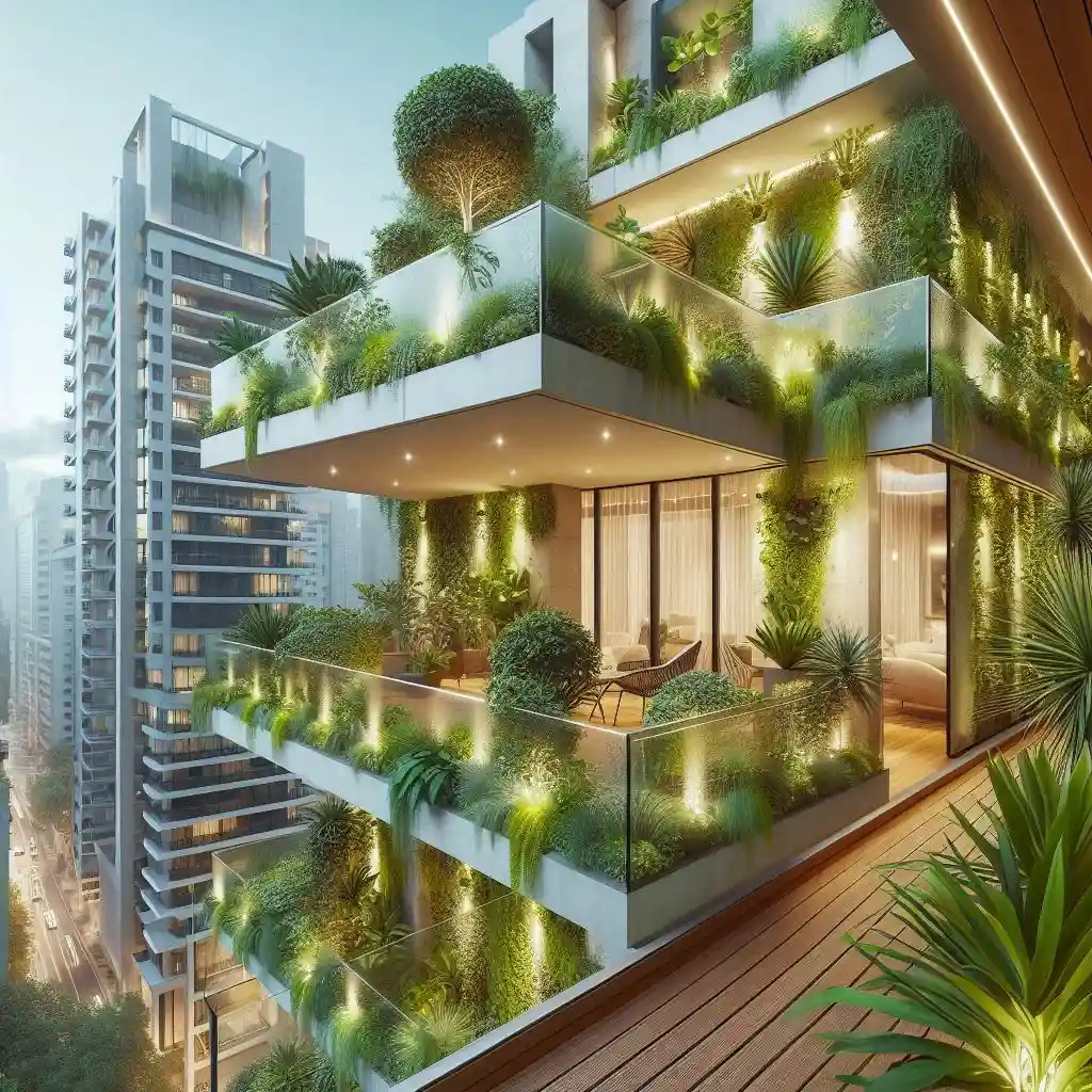 طراحی بالکن و تراس در تهران یوسف آباد با مشاوره رایگان 2