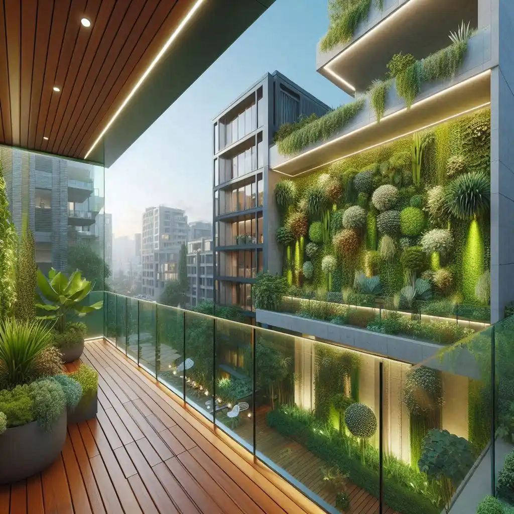 طراحی بالکن و تراس در تهران یوسف آباد با مشاوره رایگان 3