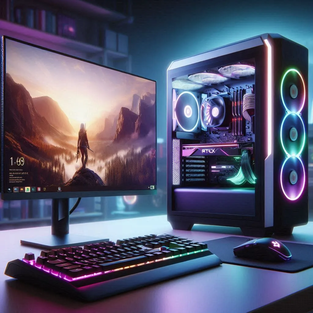 فروش و نصب قطعات کامپیوتر گیمینگ RTX ۴۰ در قزوین