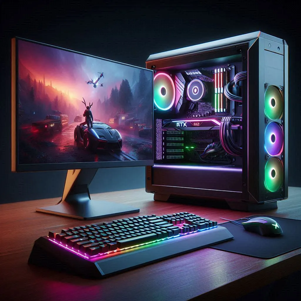 فروش و نصب قطعات کامپیوتر گیمینگ RTX ۴۰ در قم