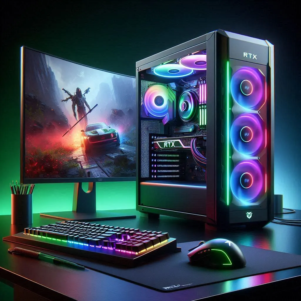 فروش و نصب قطعات کامپیوتر گیمینگ RTX ۴۰ در قم