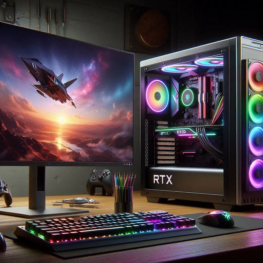 فروش و نصب قطعات کامپیوتر گیمینگ RTX ۴۰ در کرج