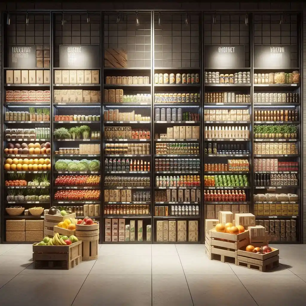 فروش و نصب قفسه بندی سوپرمارکت در تهران