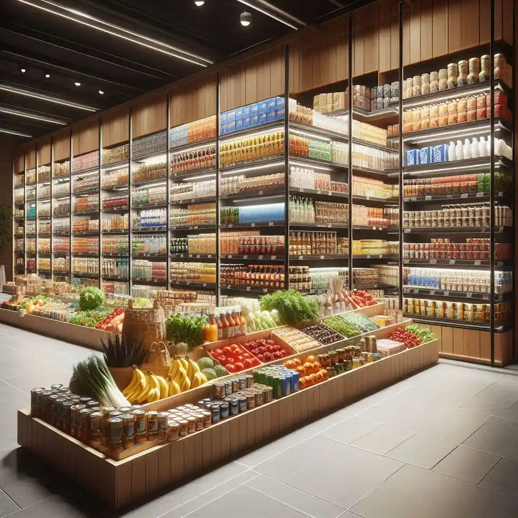 فروش و نصب قفسه بندی سوپرمارکت در قزوین 1 فروش و نصب قفسه بندی سوپرمارکت در قزوین