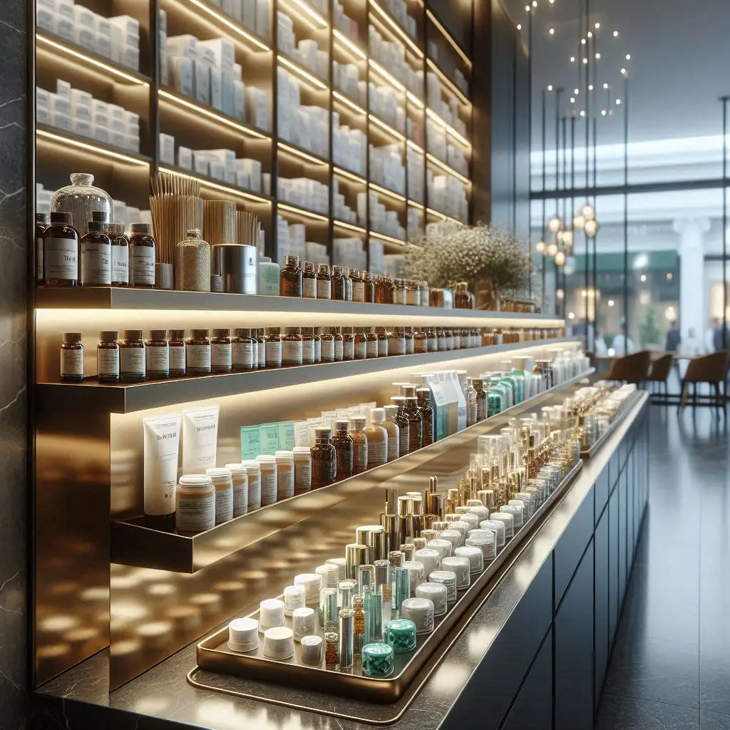 فروش و نصب قفسه داروخانه لوکس در قزوین