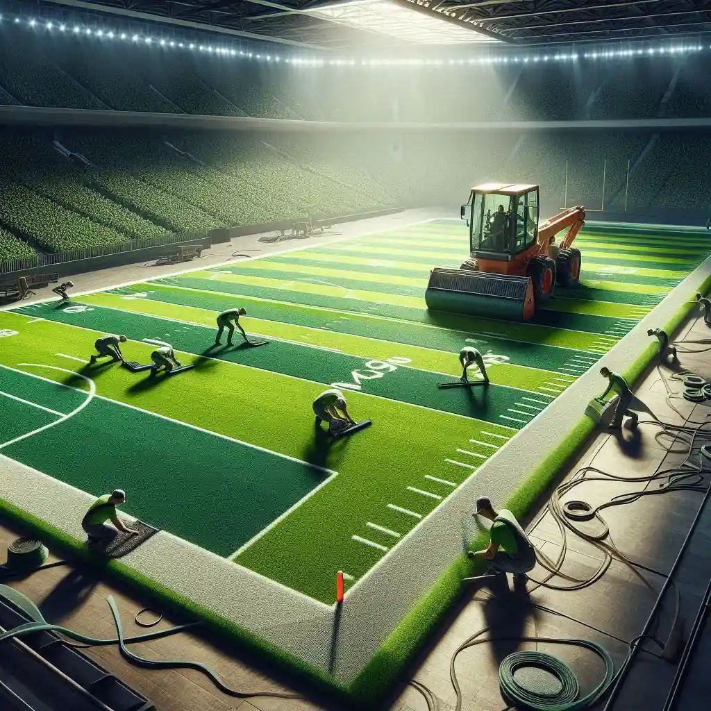فروش و نصب چمن مصنوعی فوتبالی در تهران
